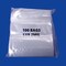 Reclosable Single Zipper Self Locking Zip Poly Bags 8x8 (Package of 100)